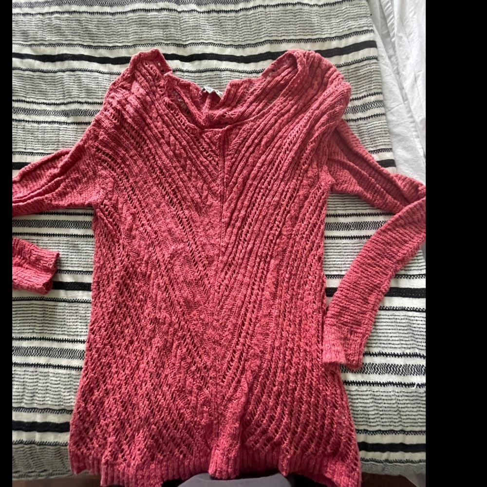American Eagle crochet sweater